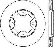 Load image into Gallery viewer, StopTech Power Slot 84-85 Nissan 300ZX Slotted &amp; Drilled Right Front Rotor - eliteracefab.com