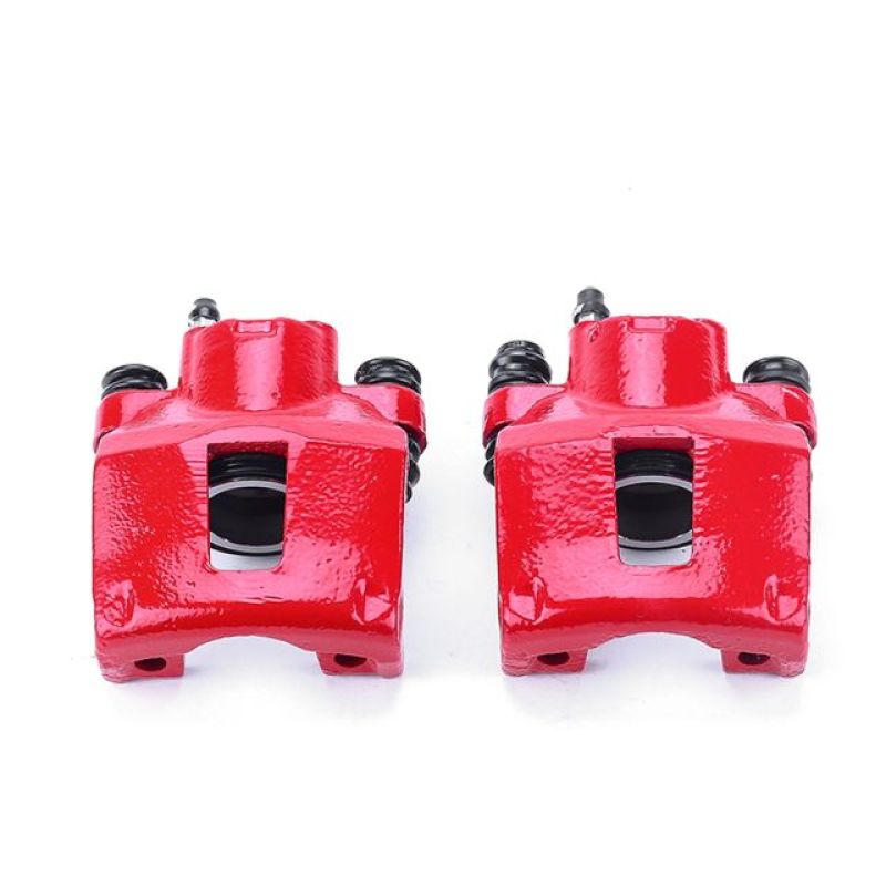 Power Stop 96-02 Ford Crown Victoria Rear Red Calipers w/o Brackets - Pair - eliteracefab.com