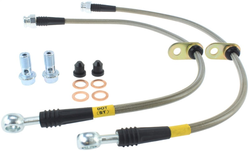 STOPTECH 07-13 ACURA MDX FRONT SS BRAKE LINES, 950.40015 - eliteracefab.com