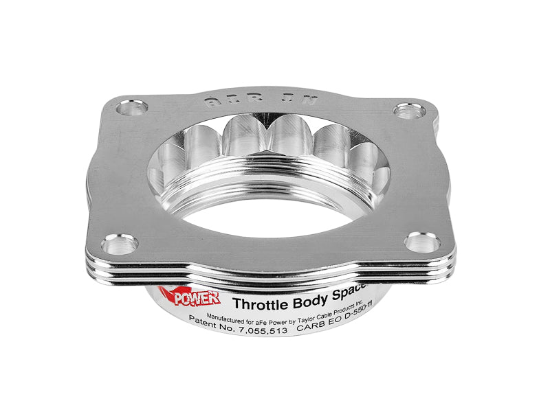 aFe Silver Bullet Throttle Body Spacers TBS BMW 325i (E46) 01-06 L6-2.5L - eliteracefab.com