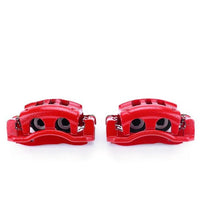 Load image into Gallery viewer, Power Stop 03-11 Ford Crown Victoria Front Red Calipers w/Brackets - Pair - eliteracefab.com