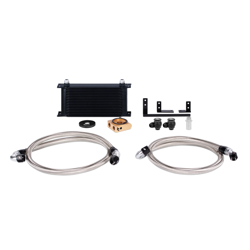 Mishimoto 2016+ Mazda Miata Thermostatic Oil Cooler Kit - Black - eliteracefab.com