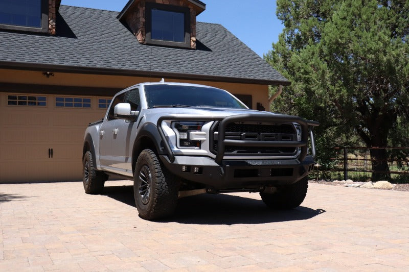 Road Armor 17-20 Ford Raptor Stealth Front Bumper w/Lonestar Guard - Tex Blk Road Armor