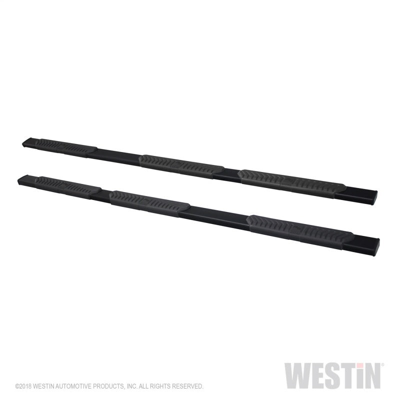Westin 2019 Chevrolet Silverado/Sierra 1500 Crew Cab (5.5ft) R5 Modular Nerf Step Bars - Black - eliteracefab.com