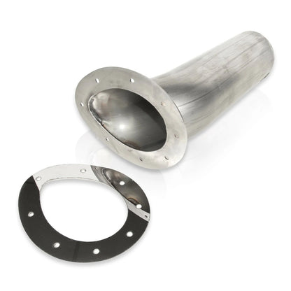 STAINLESS WORKS Teardrop Through-Body Tip (3.5in) - eliteracefab.com