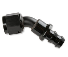 Load image into Gallery viewer, Fragola Performance Systems 204510-BL - 8000 Series Push-Lite Race Hose End - 45 Degree