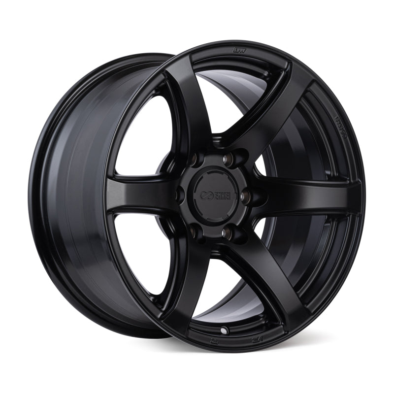 Enkei Cyclone 17x9 6x139.7 0mm Offset 106.1 Bore - Matte Black Wheel - eliteracefab.com