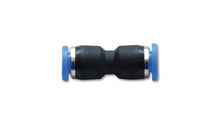 Load image into Gallery viewer, Vibrant Union Straight Pneumatic Vacuum Fitting - for use with 1/4in (6mm) OD tubing.