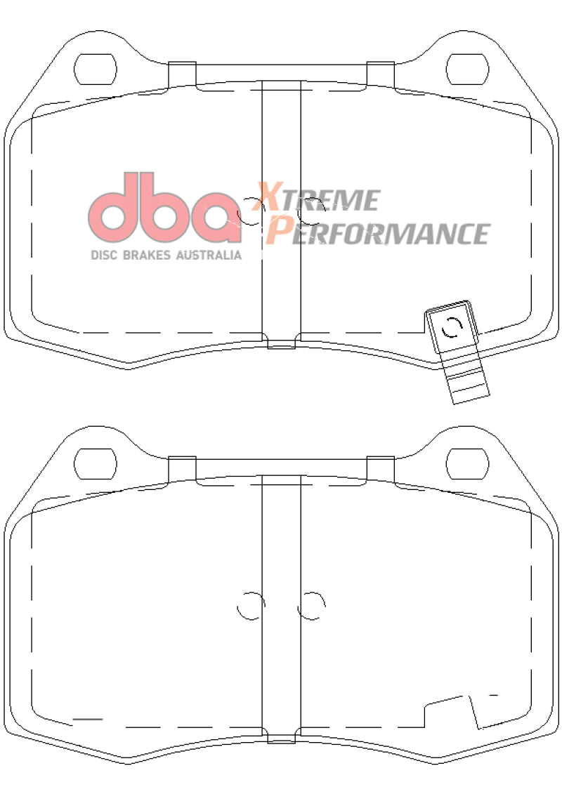 DBA Extreme Performance Front Brake Pads - DB1520XP DBA