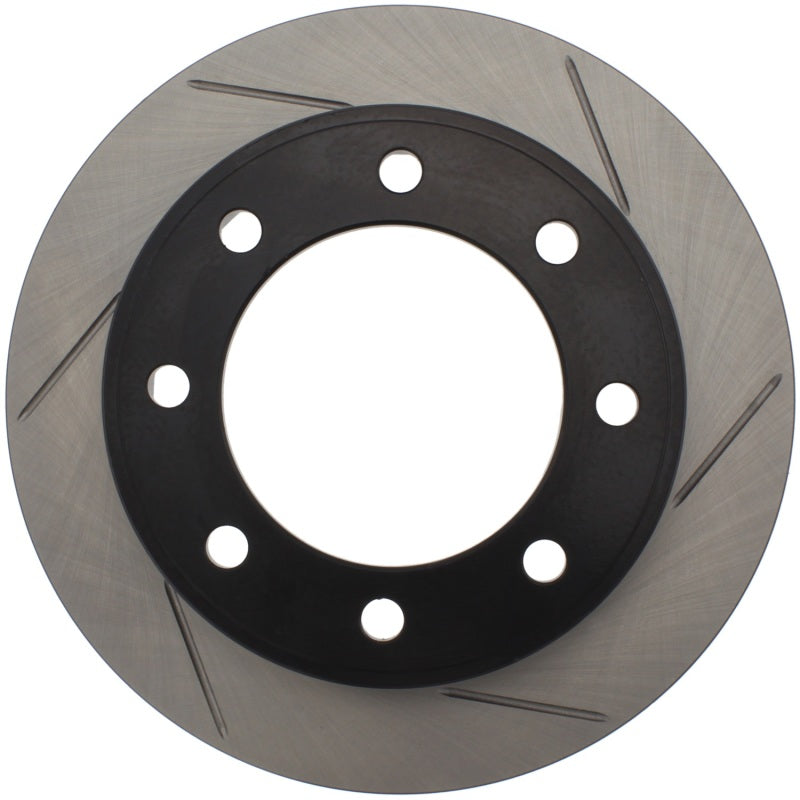 STOPTECH POWER SLOT 00-05 FORD EXCURSION / 01-04 F250 4WD FRONT RIGHT SLOTTED ROTOR, 126.65086SR - eliteracefab.com