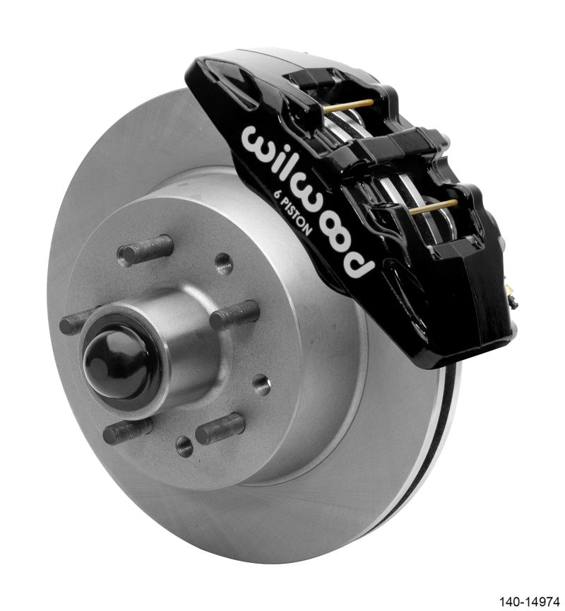 Wilwood Dynapro 6 Front Hub Kit 11.86in 51-59 Chevrolet 1500 1/2 Ton Wilwood