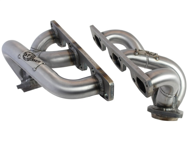 aFe Twisted Steel Header SS-409 HDR Jeep Wrangler JK 07-11 V6 3.8L aFe