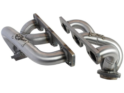 aFe Twisted Steel Header SS-409 HDR Jeep Wrangler JK 07-11 V6 3.8L aFe