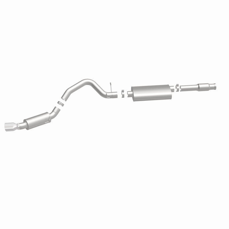 MagnaFlow SYS C/B 11-12 Cadillac Escalade V8 6.2L Single Straight P/S Rear Exit Magnaflow