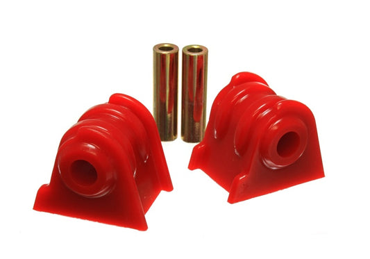 Energy Suspension 97-03 Jeep Wrangler Red Motor Mount Set (2 pc set) - eliteracefab.com