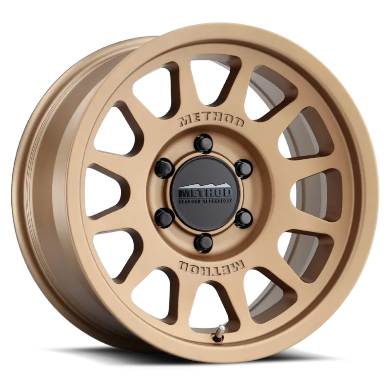 Method MR703 17x8.5 0mm Offset 6x135 87mm CB Method Bronze Wheel - eliteracefab.com