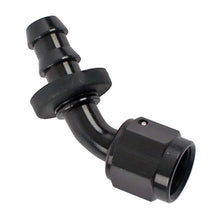 Load image into Gallery viewer, Fragola Performance Systems 204506-BL 8000 Series Push-Lite Race Hose End - 45 Degree - eliteracefab.com