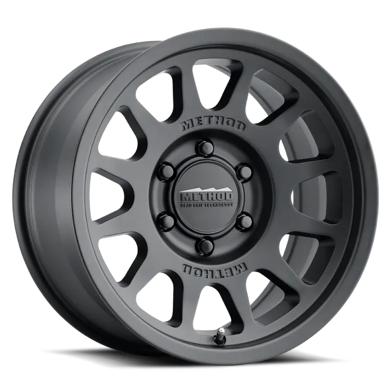 Method MR703 16x8 0mm Offset 6x5.5 106.25mm CB Matte Black Wheel - eliteracefab.com