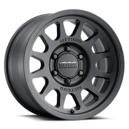 Method MR703 16x8 0mm Offset 6x5.5 106.25mm CB Matte Black Wheel - eliteracefab.com