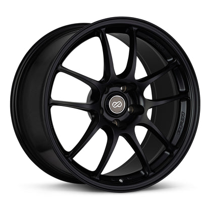 Enkei PF01 18x9 5x114.3 35mm Offset 75 Bore Dia Hyper Black Wheel