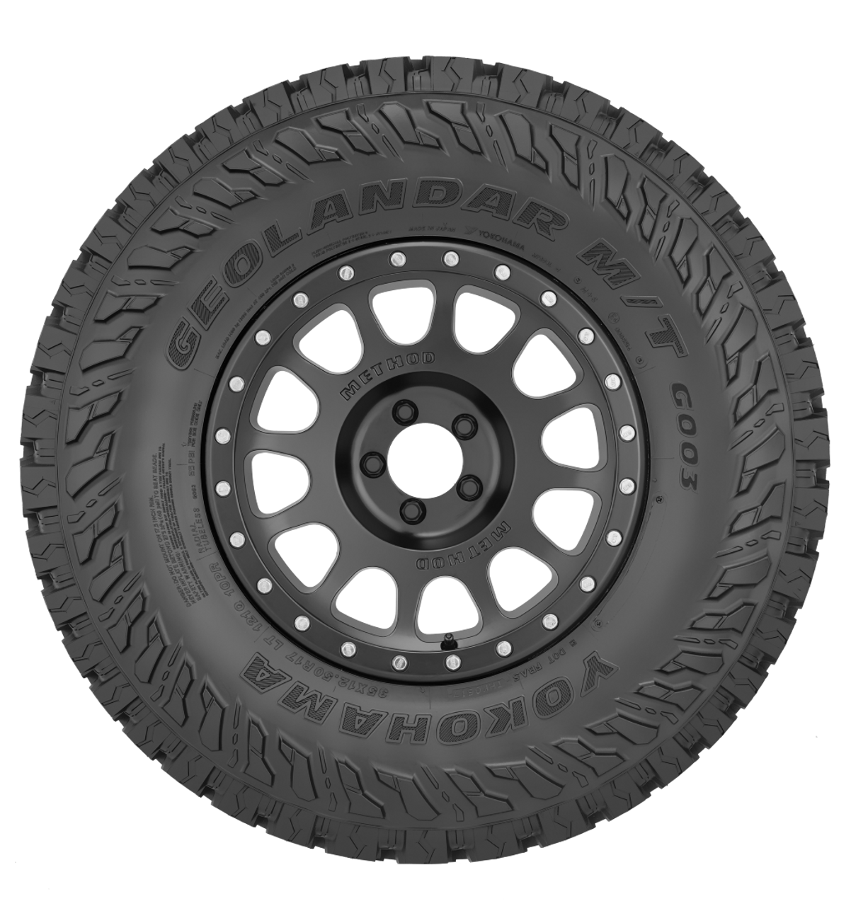 Yokohama Geolandar M/T G003 Tire - 33X12.50R20 114Q Yokohama Tire
