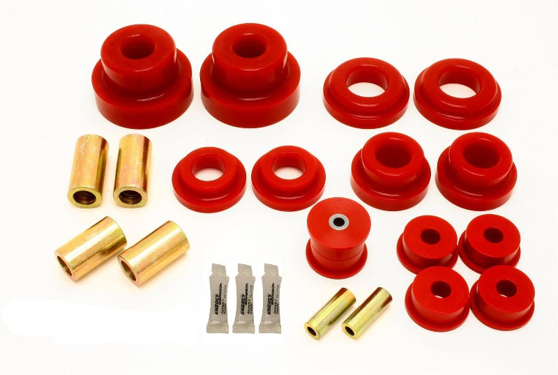 BMR REAR CRADLE BUSHING KIT PRO VERSION (10-15 CAMARO) - RED - eliteracefab.com