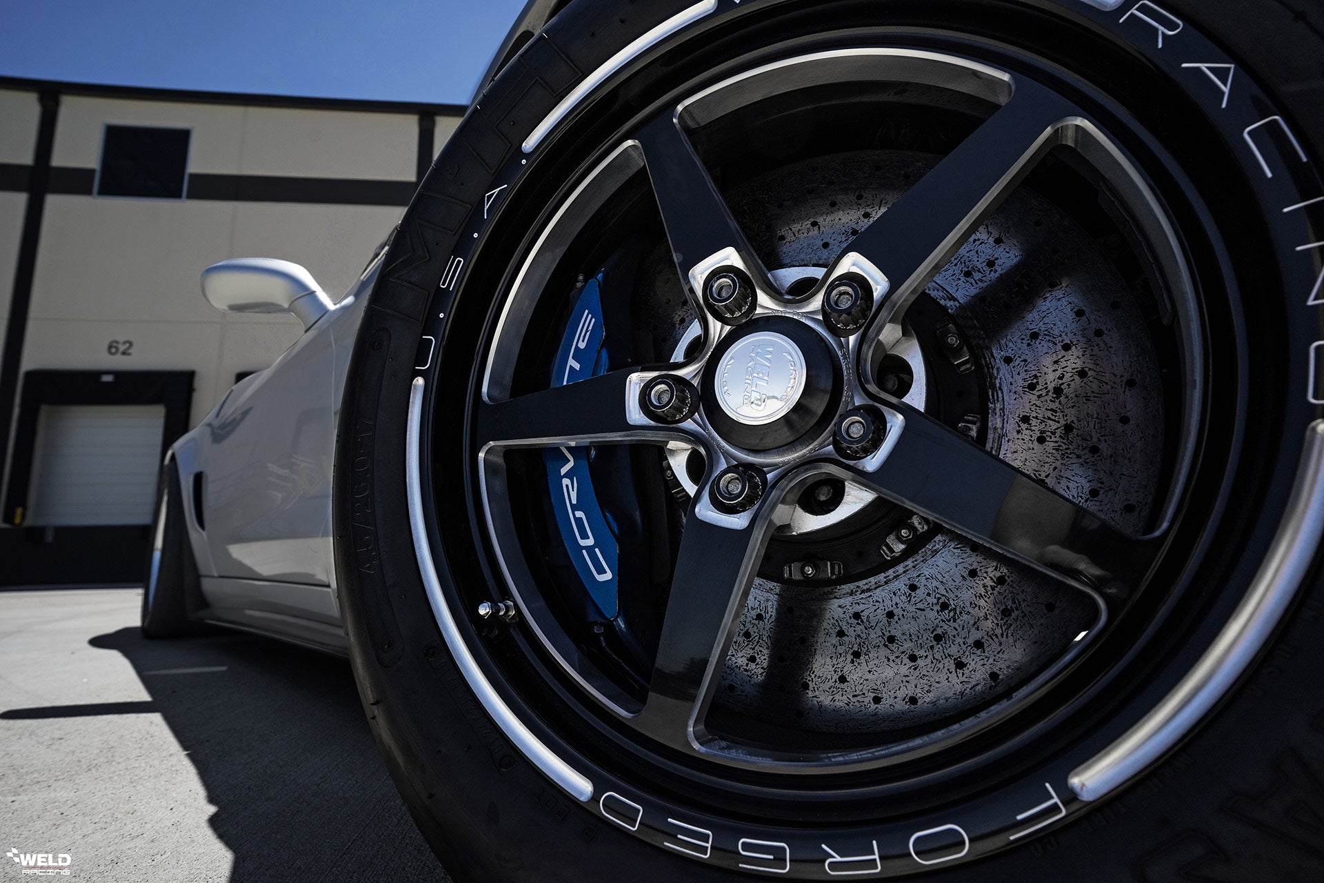 Weld S71 15x10 / 5x4.5 BP / 7.5in. BS Black Wheel (Medium Pad) - Non-Beadlock - eliteracefab.com