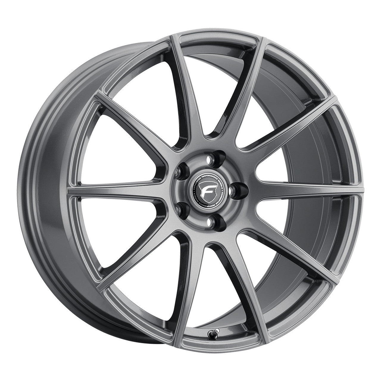 Forgestar CF10 19x9.0 / 5x114.3 BP / ET35 / 6.4in BS Gloss Black Wheel Forgestar