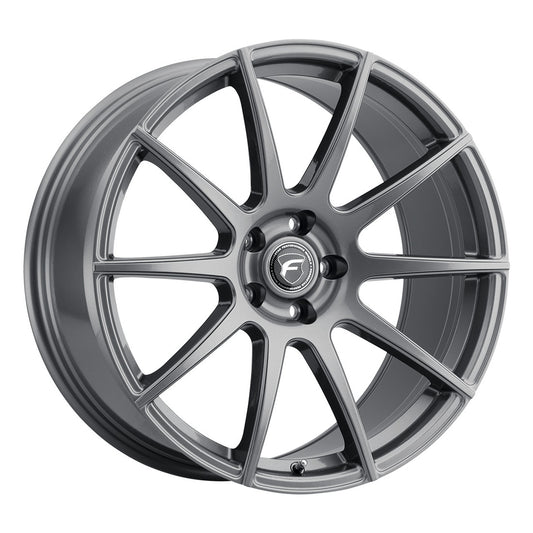 Forgestar CF10 19x9.0 / 5x114.3 BP / ET35 / 6.4in BS Gloss Black Wheel Forgestar