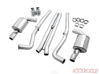 AWE Tuning 2015+ Dodge Charger 6.4L/6.2L SC Non-Resonated Touring Edition Exhaust - Silver Tips - eliteracefab.com