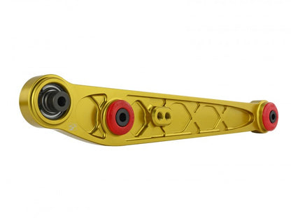 Skunk2 Honda/Acura EK Alpha Series Rear Lower Control Arm Set - Gold - eliteracefab.com