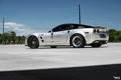 Weld S71 17x10 / 5x4.5 BP / 7.9in. BS Black Wheel (Low Pad) - Black Single Beadlock MT - eliteracefab.com