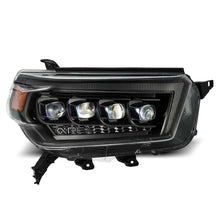 Load image into Gallery viewer, AlphaRex 10-13 Toyota 4Runner NOVA LED Proj Headlights Plank Style Alpha Black w/Seq Signal/DRL - eliteracefab.com