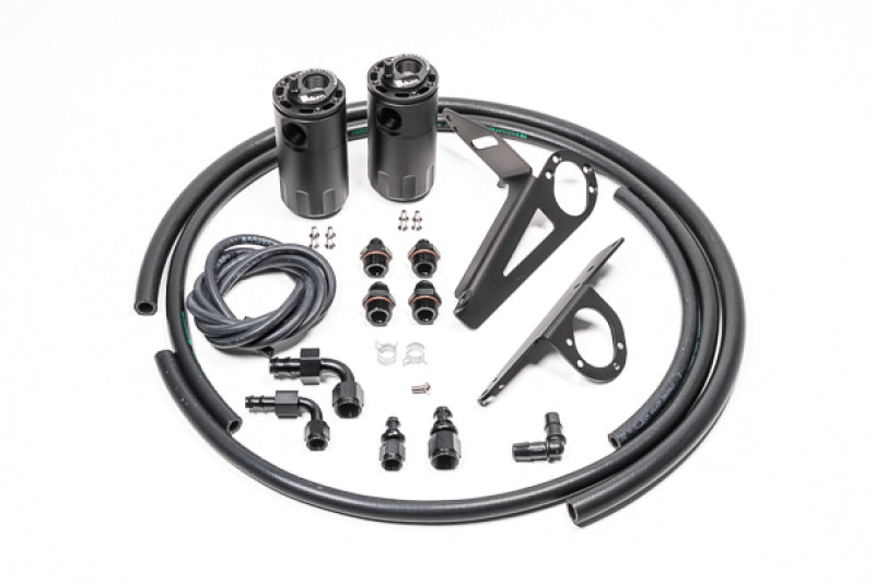 Radium Engineering 00-05 Honda S2000 LH Drive Only Dual Catch Can Kit Fluid Lock - eliteracefab.com