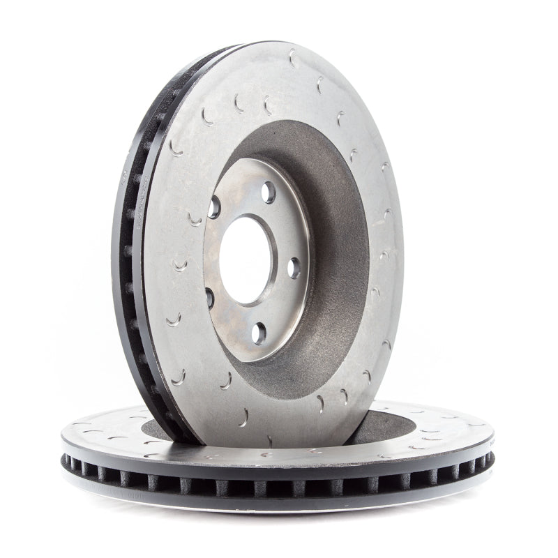 Alcon 07+ Jeep JK 350x32mm Rotors 4-Piston Red Calipers Front Brake Upgrade Kit Alcon