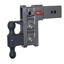 Load image into Gallery viewer, Gen-Y Mega Duty 3in Shank 6in Drop 3500lb TW 32K Hitch w/GH-0161 Dual-Ball/GH-0162 Pintle Lock