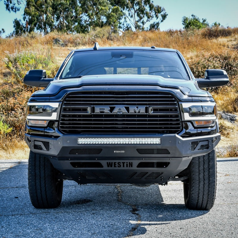 Westin 19-20 Ram 2500/3500 Pro-Mod Front Bumper - Textured Black Westin