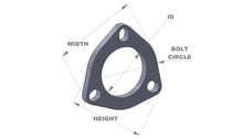 Load image into Gallery viewer, Vibrant 3-Bolt T304 SS Exhaust Flange (2.75in I.D.) - eliteracefab.com