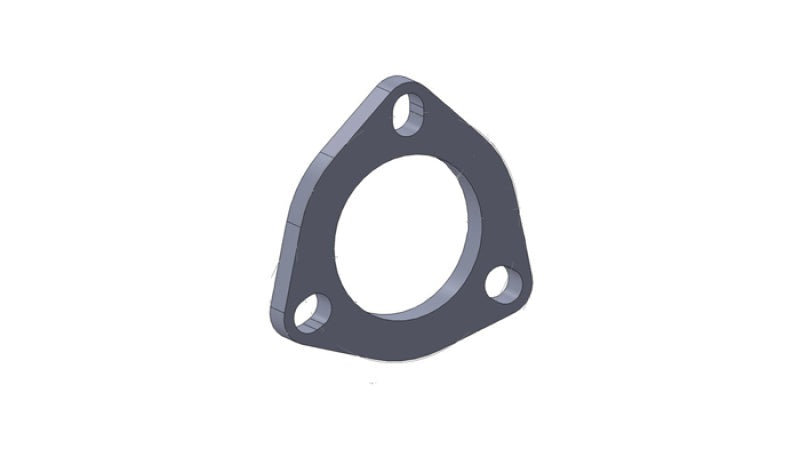 Vibrant 3-Bolt T304 SS Exhaust Flanges (2.5in I.D.) - 5 Flange Bulk Pack - eliteracefab.com