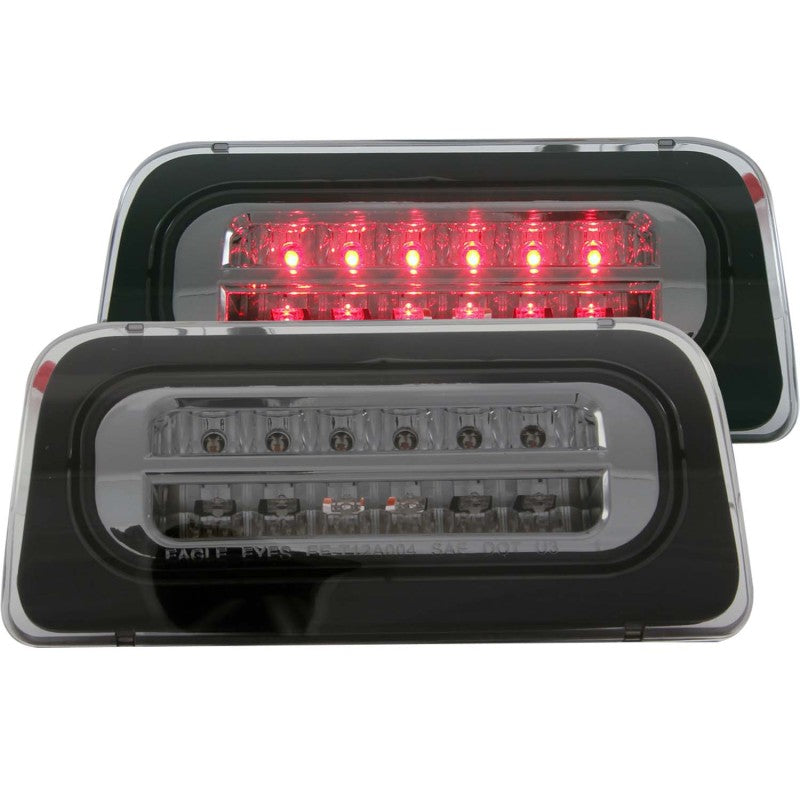 ANZO USA Chevrolet S-10 / GMC Sonoma - Single Cab Led 3rd Brake Light Smoke; 1995-2005 - eliteracefab.com