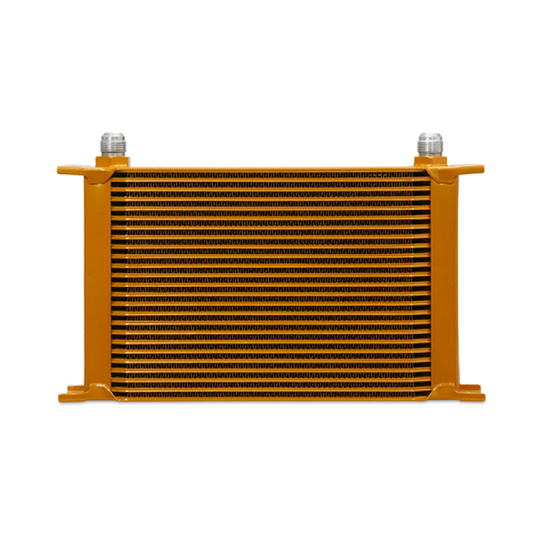 Mishimoto Universal 25-Row Oil Cooler - Gold - eliteracefab.com