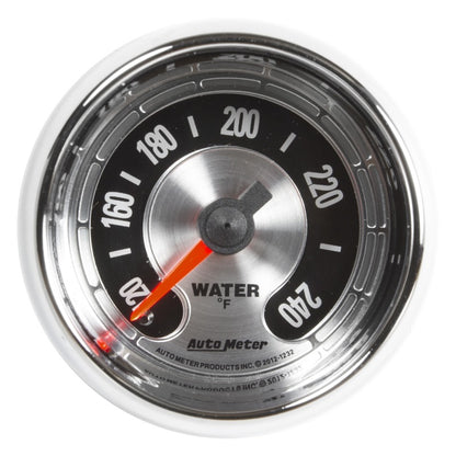 Autometer American Muscle 52mm 240 Deg F Water Temp Gauge 1232