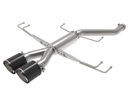 aFe Takeda 2.5in 304SS Axle-Back Exhaust System 17-19 Honda Civic Type R L4-2.0L (t) aFe