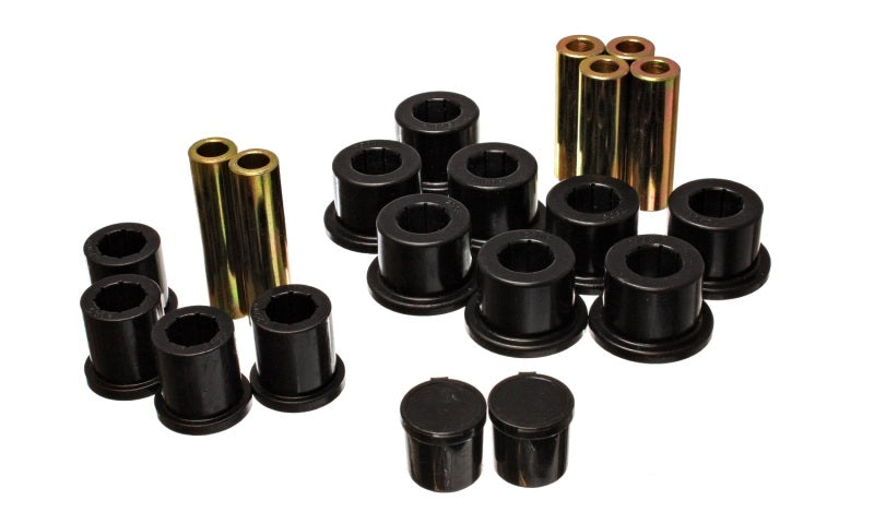 Energy Suspension Rear Spring Bushing Set - Black - eliteracefab.com