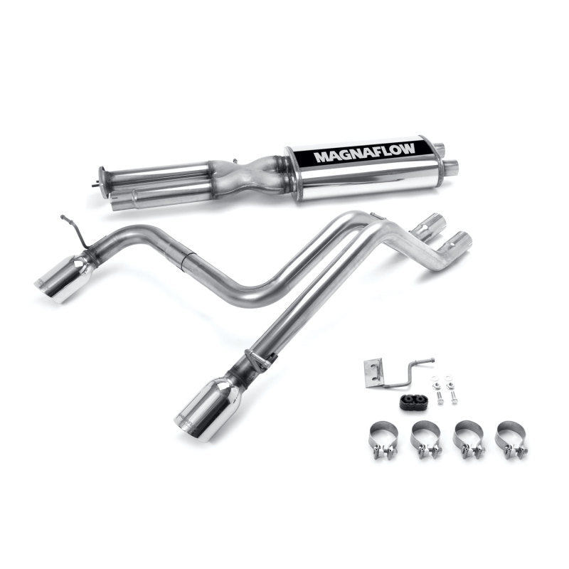 MagnaFlow Sys C/B 03-06 Hummer H2 split rear Magnaflow