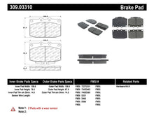 Load image into Gallery viewer, StopTech Performance 89-95 Mazda RX7 Front Brake Pads - eliteracefab.com