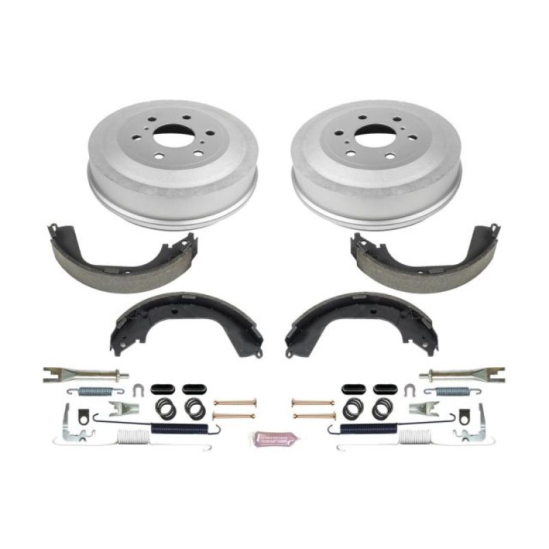 Power Stop 09-13 Chevrolet Silverado 1500 2WD Rear Autospecialty Drum Kit - eliteracefab.com