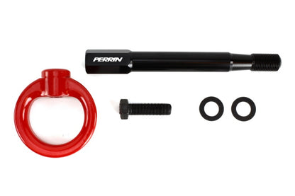 Perrin 2022+ BRZ/GR86 Tow Hook Kit (Front) - Red - eliteracefab.com
