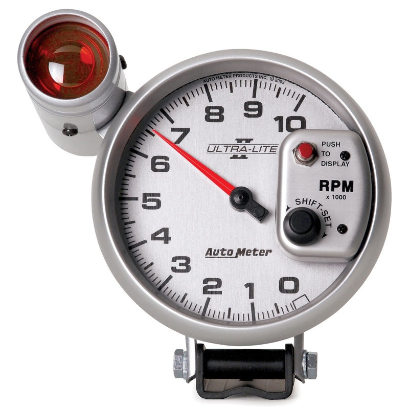 Autometer Ultra-Lite II 5 Inch 10000 RPM Tach w/ Shift Light - eliteracefab.com