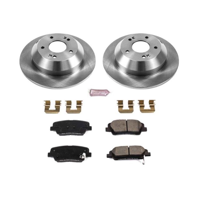 Power Stop 10-18 Hyundai Santa Fe Rear Autospecialty Brake Kit - eliteracefab.com